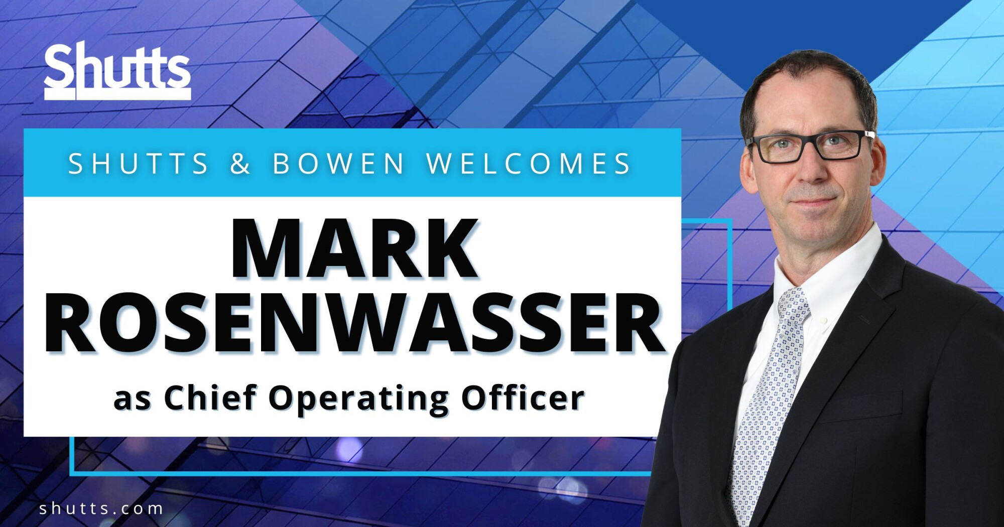 Mark Rosenwasser Joins Shutts & Bowen LLP as Chief Operating Officer