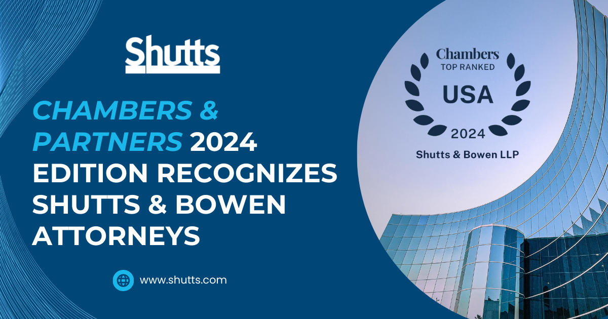 2024 Chambers & Partners Recognizes Firm, 25 Attorneys