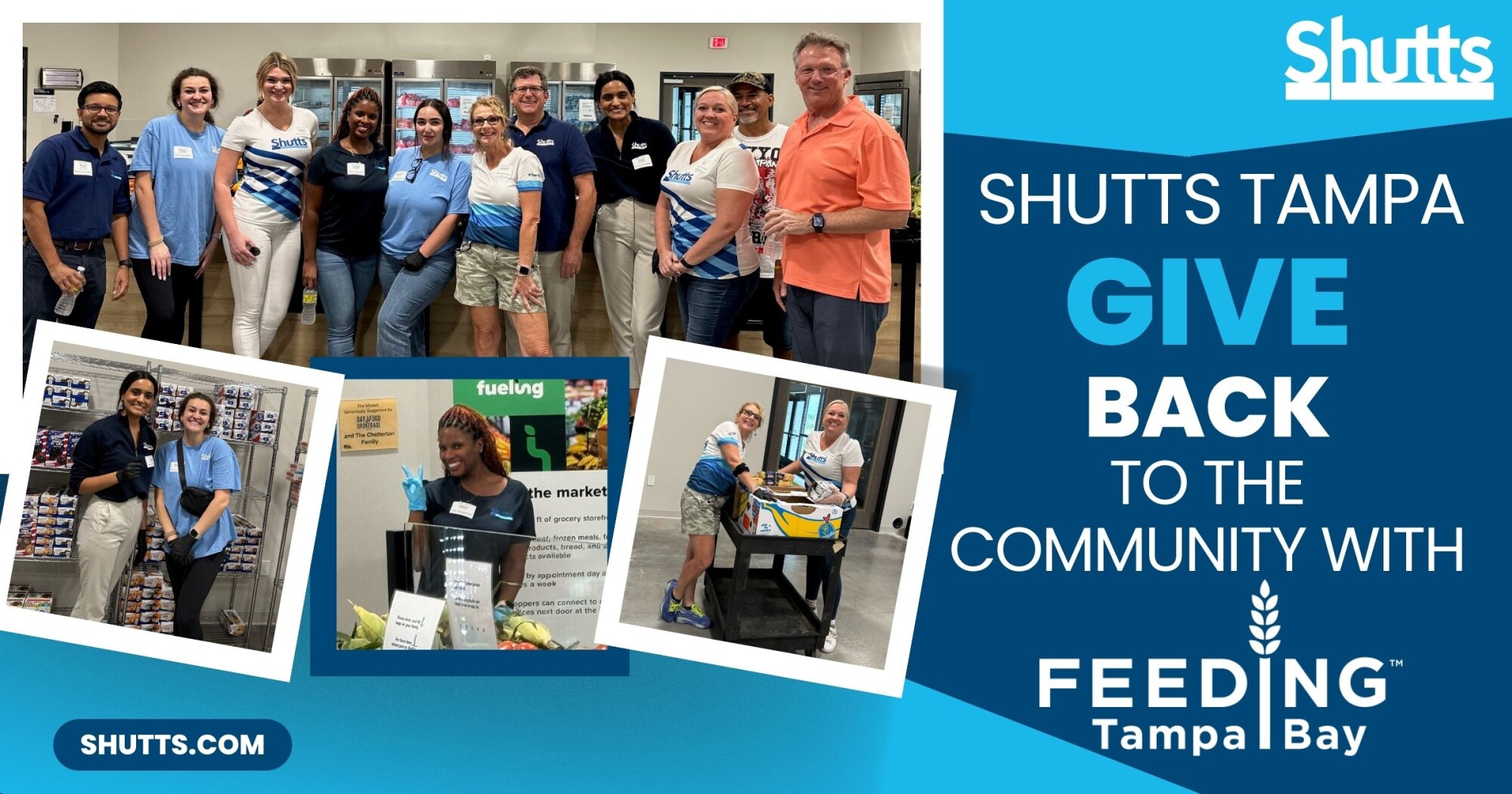 Shutts Tampa Give Back to the Community with Feeding Tampa Bay